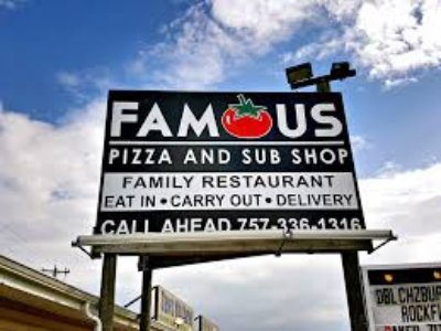 Things To Do Famous Pizza & Sub Shop